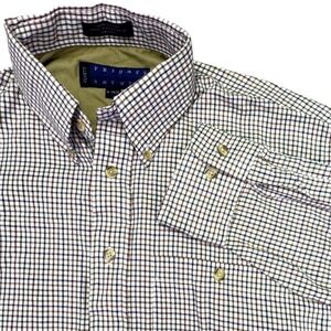 Fridays By Cluett Button Down Shirt Men's Size 16-34/35 Vintage Classic Fit